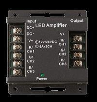 PRINCIPAL P-A318 RGB AMPLIFIER/REPEATER 12-24VDC